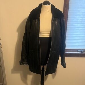 Wilsons Leather Classic Black Jacket